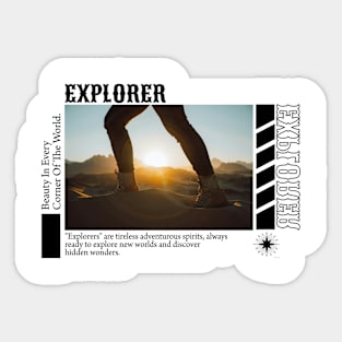 Explorers Sticker